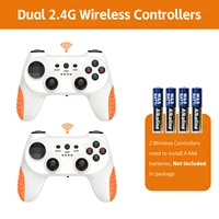Nouvelle console de jeu vidéo 4K X10 PRO 128 Go 2026 avec jeux 3D intégrés, 50K jeux, plus de 40 émulateurs, jeux rétro et deux manettes 2.4G 4