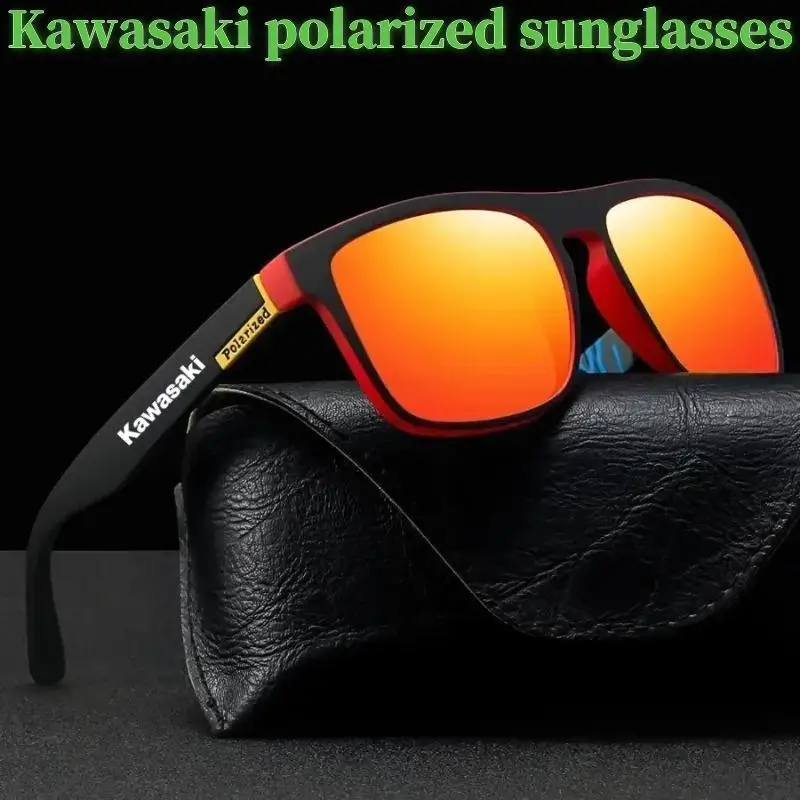 Kawasaki Polarized Sunglasses UV400 Glasses Men's and Women's Protective Outdoor Hunting Fishing Driving Sunglasses Optional Box polarized sports glasses polarized glasses women sunglasses uv protection glasses pixel sunglasses