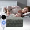 Electric Heated Blanket 9 Heat Settings Timer Warm Under Blanket Washable 1.8x1.2m