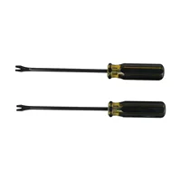 2 PCS Staple Lifter Tack Nail Pin Remover Handle Upholstery Puller Pry Bar Tools Nail Puller Puller Tool Staple Remover 1