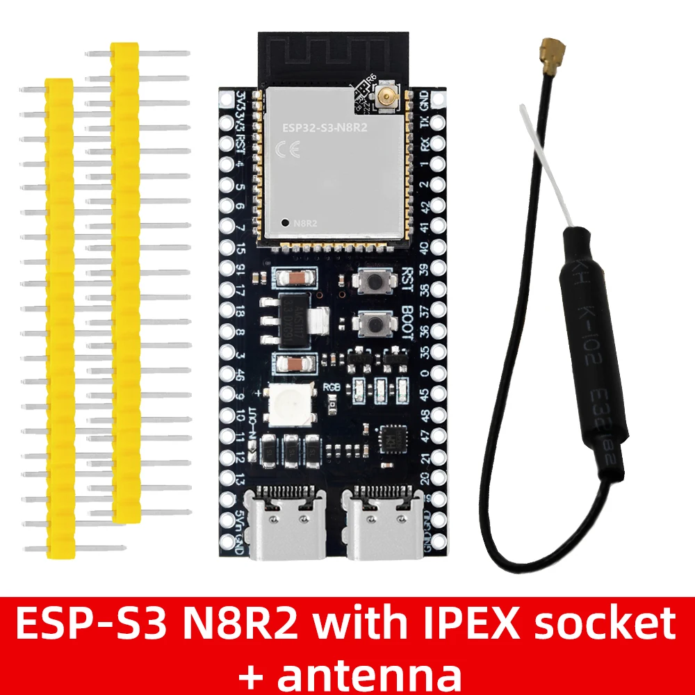 ตัวเลือกสินค้า ESP32-S3 โมดูลพัฒนา WiFi Bluetooth 5.0