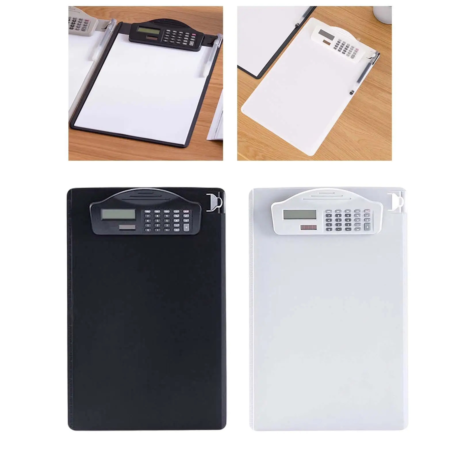 Clipboard with Calculator with Hanging Hole Writing Pad writing clipboard transparent clipboard business folder For Doctors Business Office