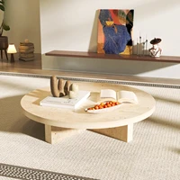 Luxury Japanese Nordic Coffee Table – Minimalist Designer Aesthetic with Storage, Cheap Mesas Bajas for Living Room - Image 4