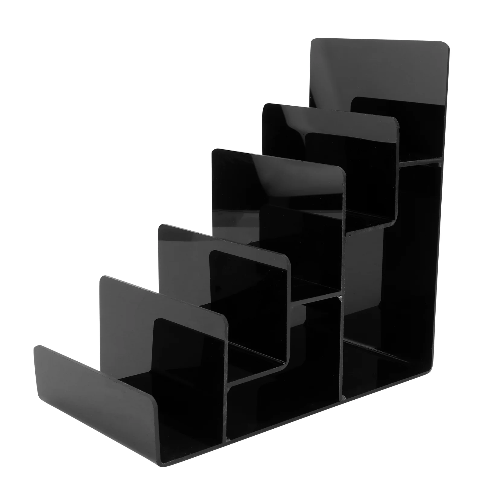 

Storage Bag Display Stand Acrylic Tiered Makeup Stands Classified Shelf