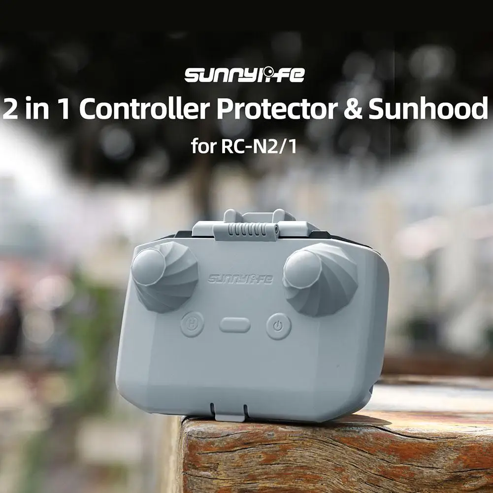 

2 In 1 Screen Protector Shell For DJI Air 3/Mavic 3/Mini 4 Pro/3 Pro Remote Controller Sun Hood Sunshade Cover For RC 2/RC/RC N2