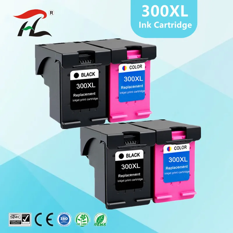 

Compatible 300 ink cartridge for HP 300xl for hp300 for hp300xl Deskjet D1660 D2560 D2660 D5560 F2420 F2480 F2492 printer