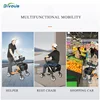 Heavy Duty Medical Aluminum Alloy Rehabilitation Therapy Rollator Walker for Disabled Elderly 6