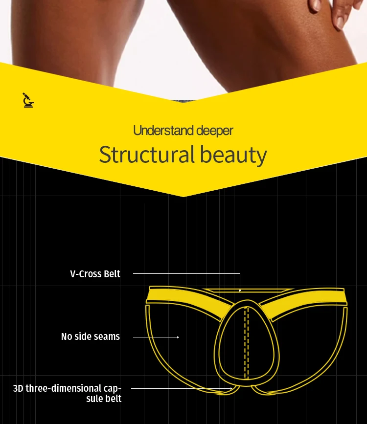 Description Picture 3 of itemADANNU Men Bikini Briefs Man Underpantsr Slip Transparent Mesh Underwear Male Cuecas Men's Panties Ultra-thin Gays Sports Briefs