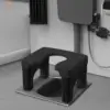 Squat Toilet Seat Stool Non Slip Washable Lightweight Stable for Toilet 1