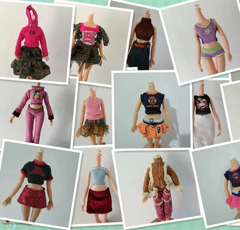 matched suit clothes for doll Official clothes fashion and cool doll clothes rare clothes gift for girl