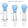 Facial Massage Cups Rubber Vacuum Cupping Skin Lifting Anti Cellulite Massager for Face Pvc Body Cups Skin Scraping Massage Jar 4