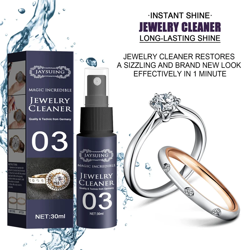 Jewelry Cleaner Solution Deep Clean Rust And Ash Removal Headwear Cleaner  Liquid for Gold Silver H9 - AliExpress