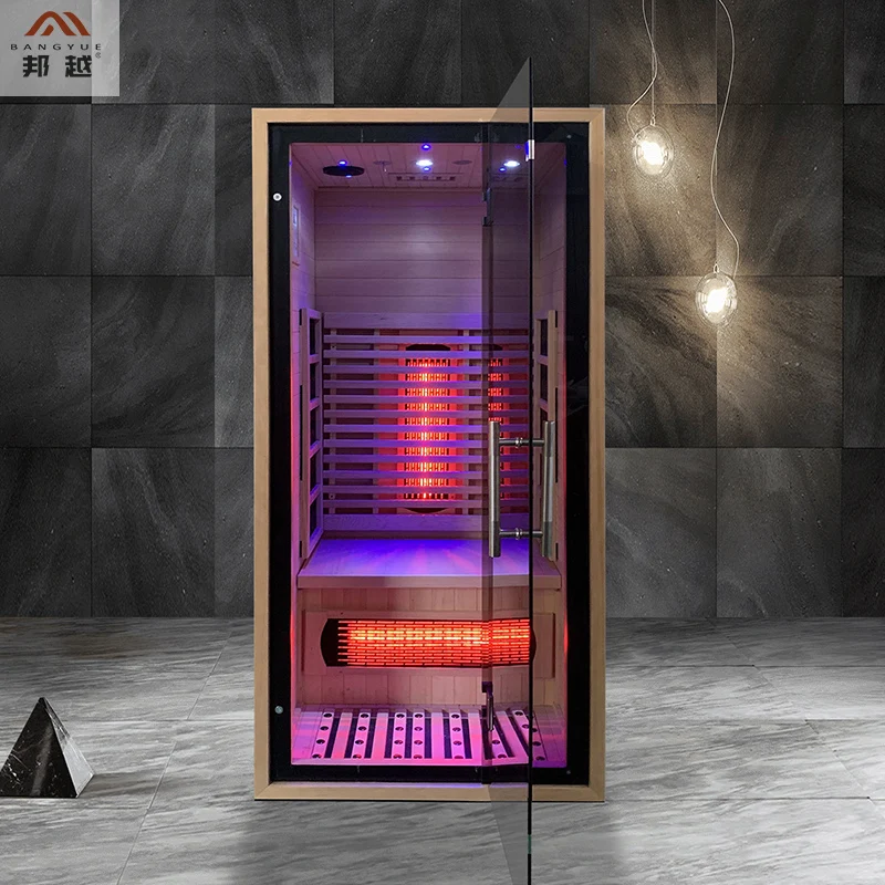 Household sweating light wave room full moon whole body health sauna box far infrared fumigation and sweating room