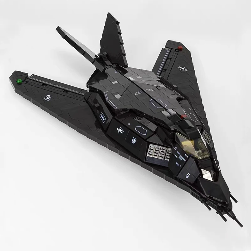 男の子、飛行機、飛行機、ジェットF-117A、ナイトホーク