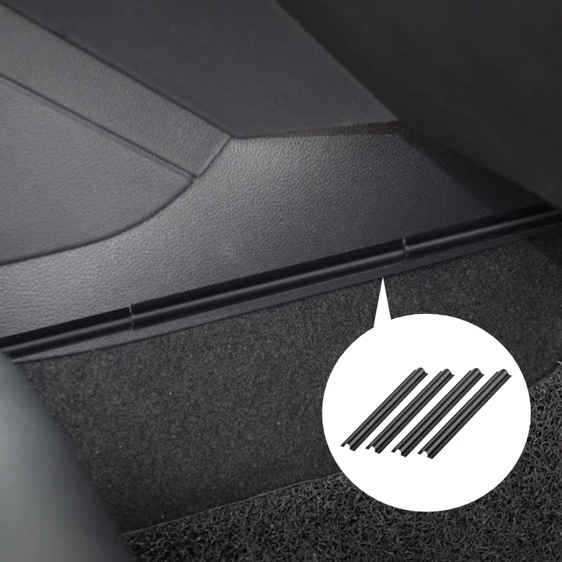 4 Pz/Set Car Interior Cable Line Sleeve Protector Hidden Wire Cover Clips Cable Wrap Organizer Accessori Per Cablaggio Per Lo Styling Automatico