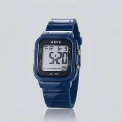 Waterproof Digital Sport Watch with Stopwatch, Date & Week Display, Backlight, and Lightweight Design (DEEP BLUE)