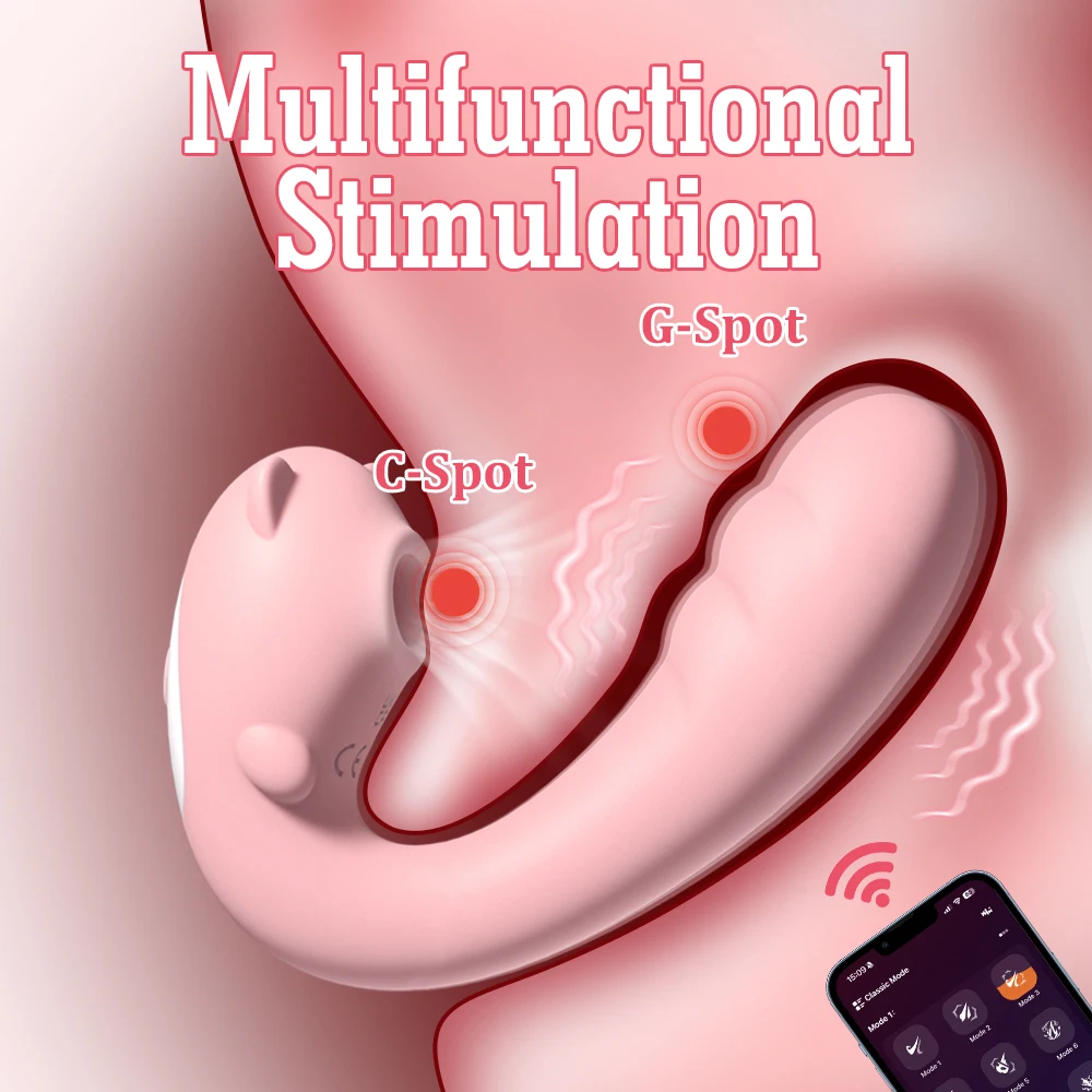 APP Sex Spielzeug Saugen Vibrator für Frau Klitoris Stimulator G-Punkt Dildo Clit Sucker Weibliche Masturbation Werkzeuge Erwachsene Produkte