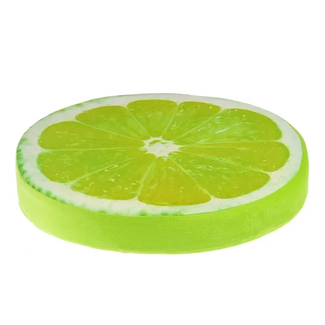 Coussinets de siège confortables, coussins de chaise ronds, fruits amusants, jardin, salle à manger en plein air 4