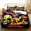 Iron--Maiden Pattern Quilt Cover Pillowcase Bedding Two or Three Piece Set Multi Size Comforter Set Duvet Cover Bedding Sets 3
