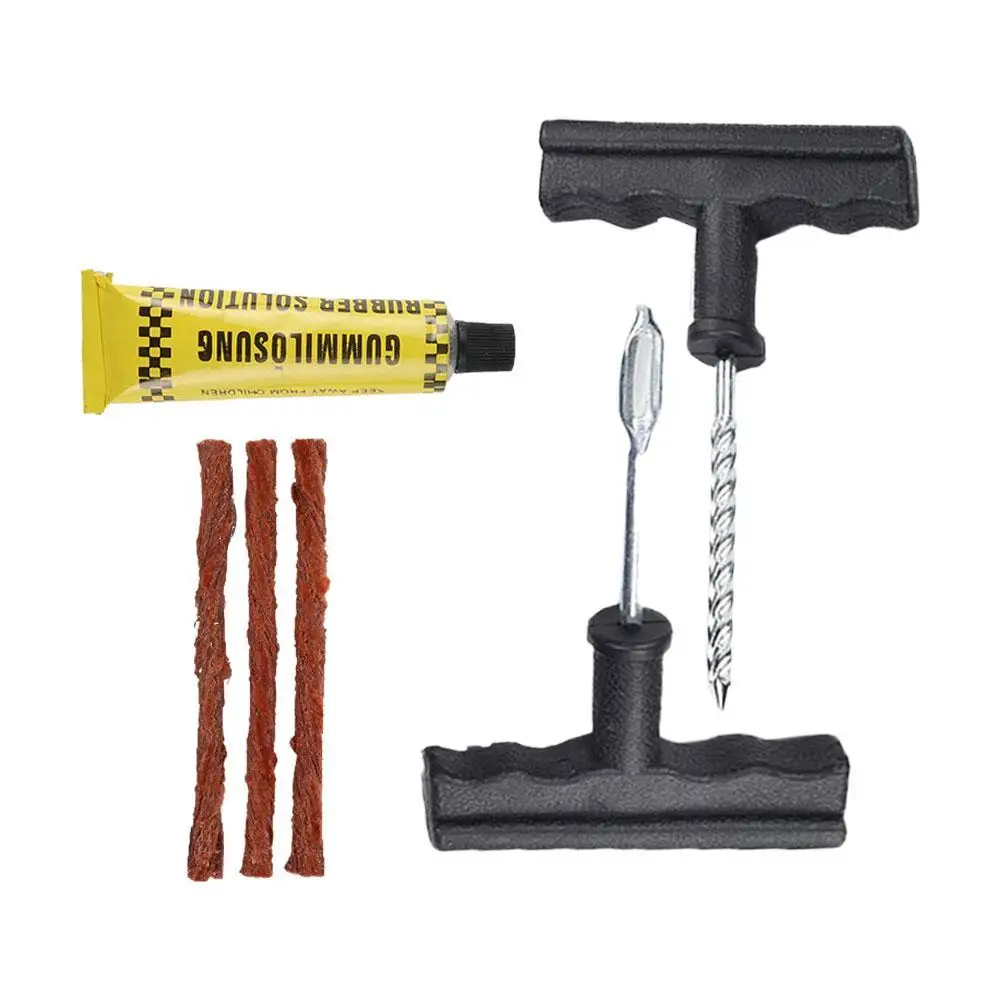 

Car Tire Repair Tool Set Small Outdoor Emergency Motorcycle Vacuum Quick Repair Large