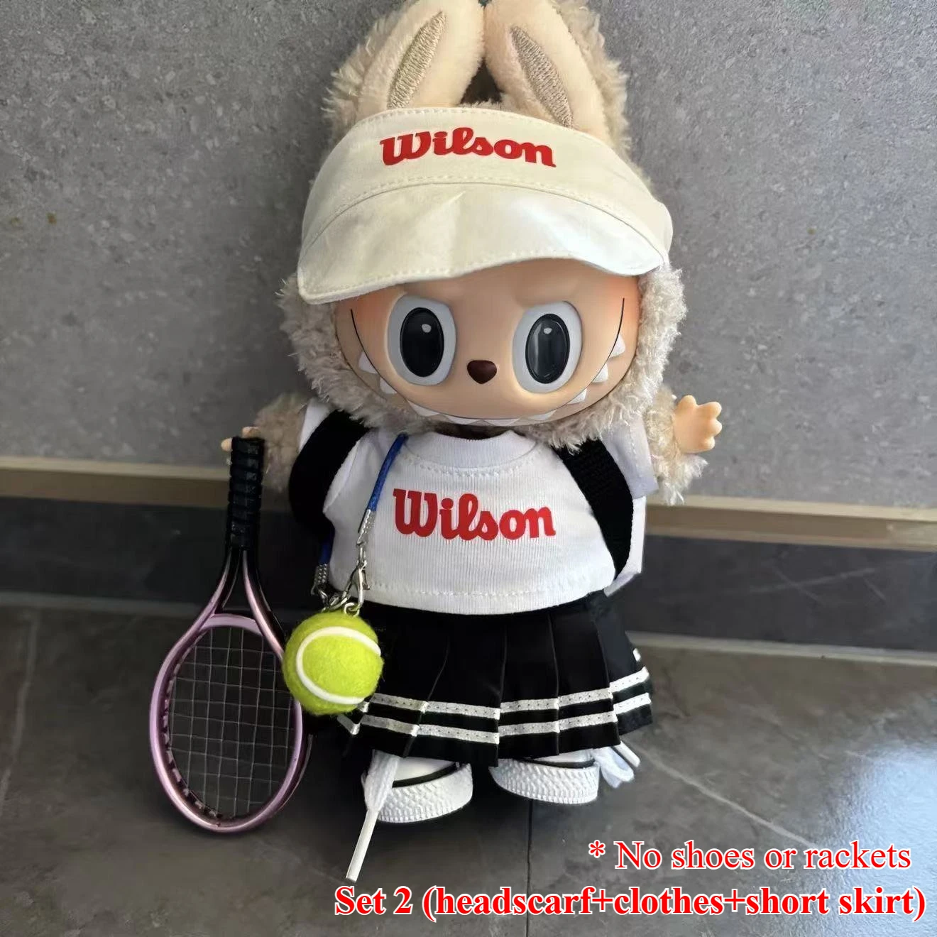 17 Cm Doll Tennis Clothes Outfit,Clothing Accessories For Lububu Dolls - View #9