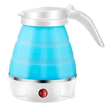 【NEWLY】Electric Kettle Travel Water Heater Compression Electric Kettle Mini Travel Foldable Electric Kettle EU Plug 1