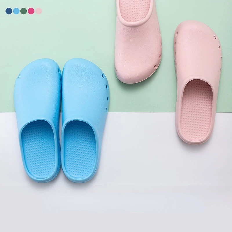 Medical Shoes Hospital Medical Slipper Women Doctor Nurse Clogs Eva Non-Slip Dentisit Work Slippers