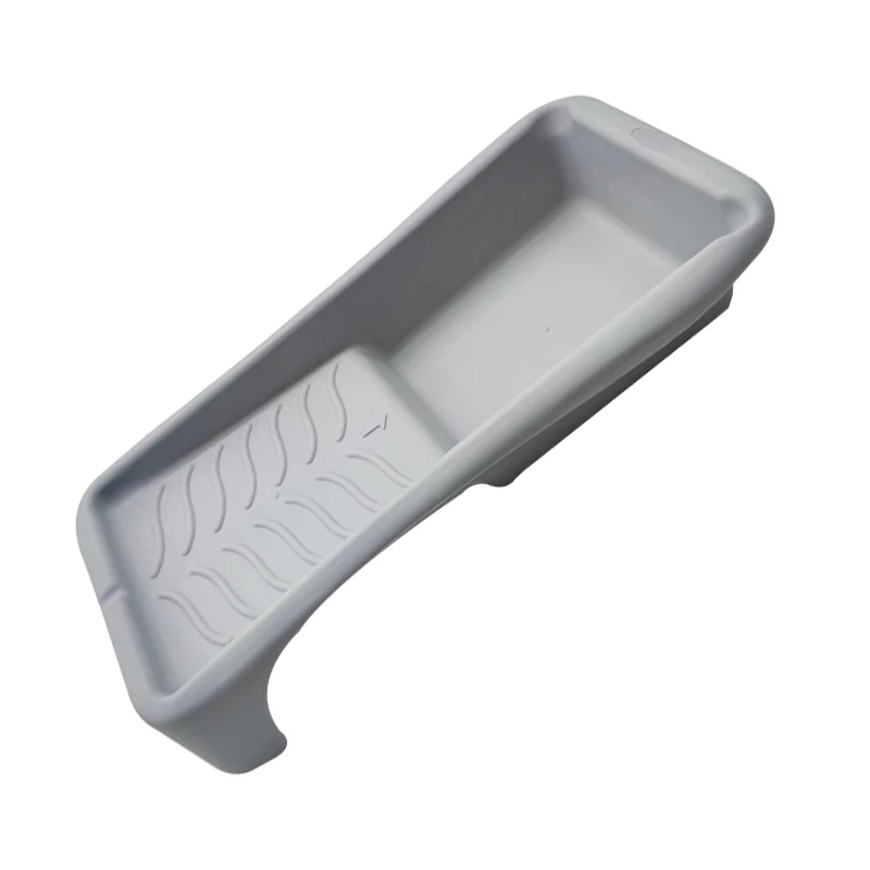 4inch 9inch Paint tray for household wall painting treatments gray/yellow plastic paint pan roller plate tools