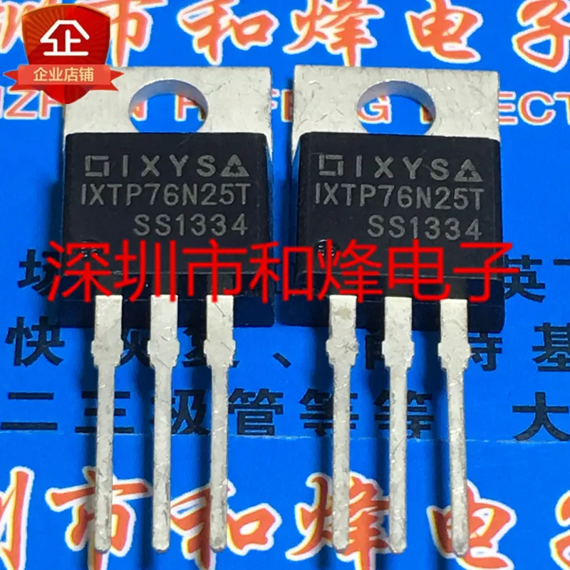 

Бесплатная доставка IXTP76N25T TO-220 250V 76A 20 шт.