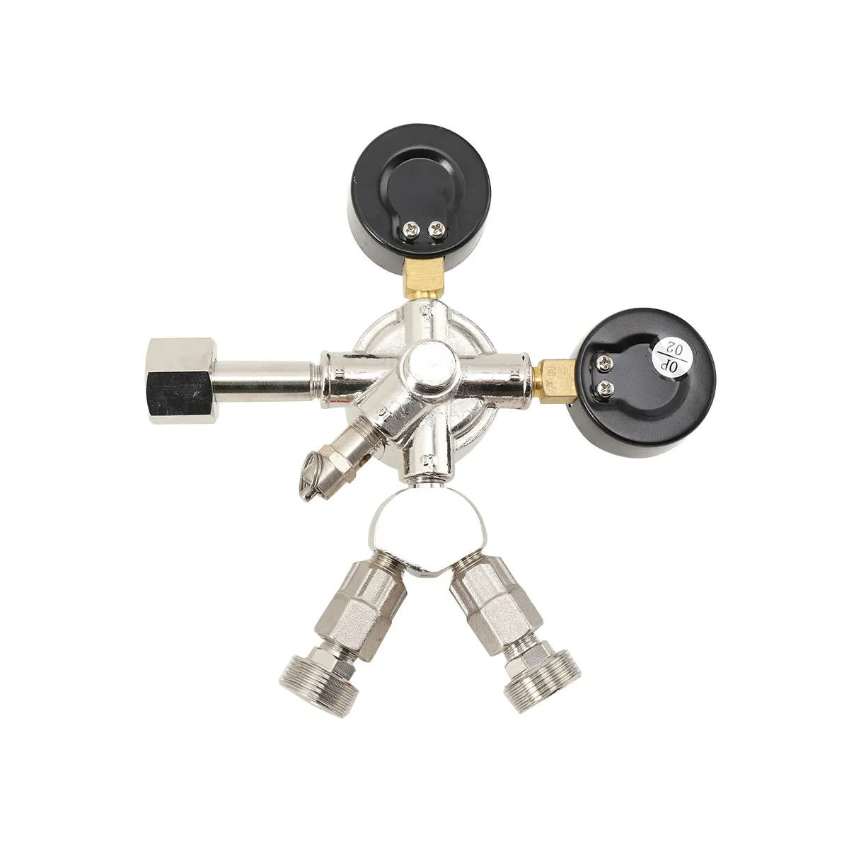 Kohlendioxid Gas Meter Primäre Druckminderventil Manometer Doppel Ventil Zylinder Manometer – Detail 18