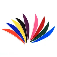 50pcs  3inch Banana Fletching Arrow Feathers Real Natural feather Turkey Feather Archery Arrow Accessory Fletches Vanes 1