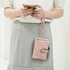 MIYIN 2024 New Wallet Women's Short Korean Cute Buckle Double Discount Multi Card Change Handbag 4