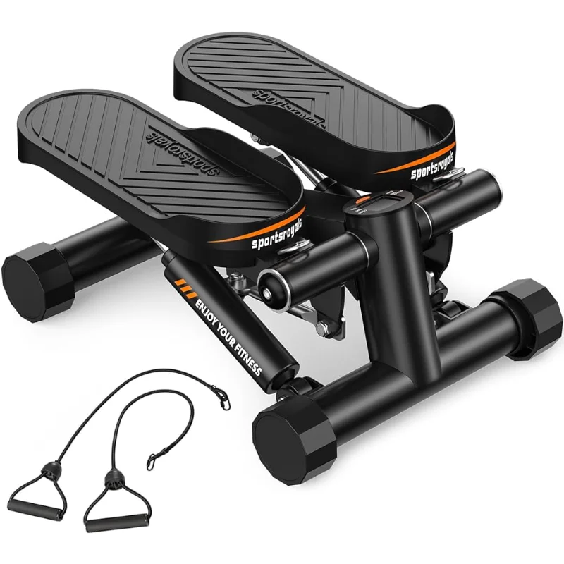 

Stair Stepper for Exercises-Twist Stepper with Resistance Bands and 330lbs Weight Capacity