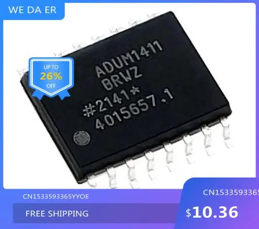 

Бесплатная доставка Новый ADUM1411BRWZ ADUM1411ARWZ