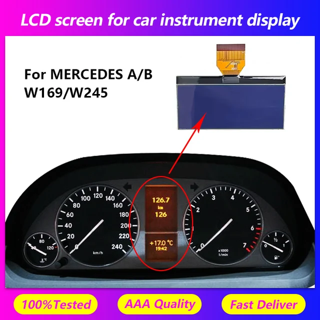 Instrument Cluster LCD Display For Mercedes A B Class Instrument Cluster Dashboard Pixel Repair 7V/8V W169 W245 A1695400448 – Buy The Best Products In The Online Store - Foto 10