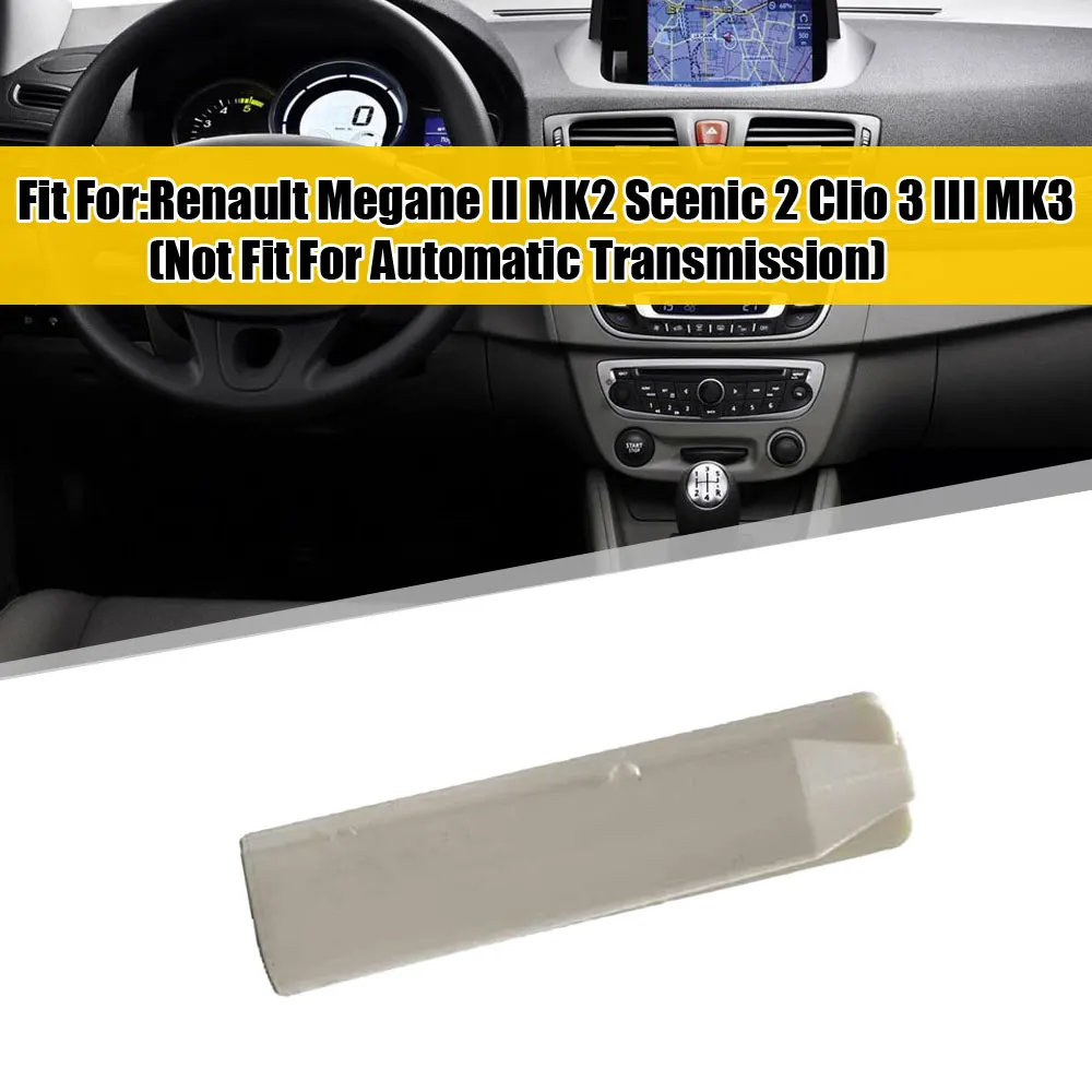 Manchon intérieur pour Renault Clio III Lutecia, pommeau de levier de  vitesse, adaptateur de stylo levier, 2006, 2007, 2008, 2009, 2010, 2011,  2012, 2013, le plus récent - AliExpress