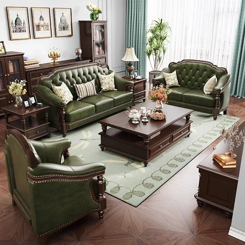 Leather Lazy Living Room Sofas Couch Armchair Recliner Mid Century ...