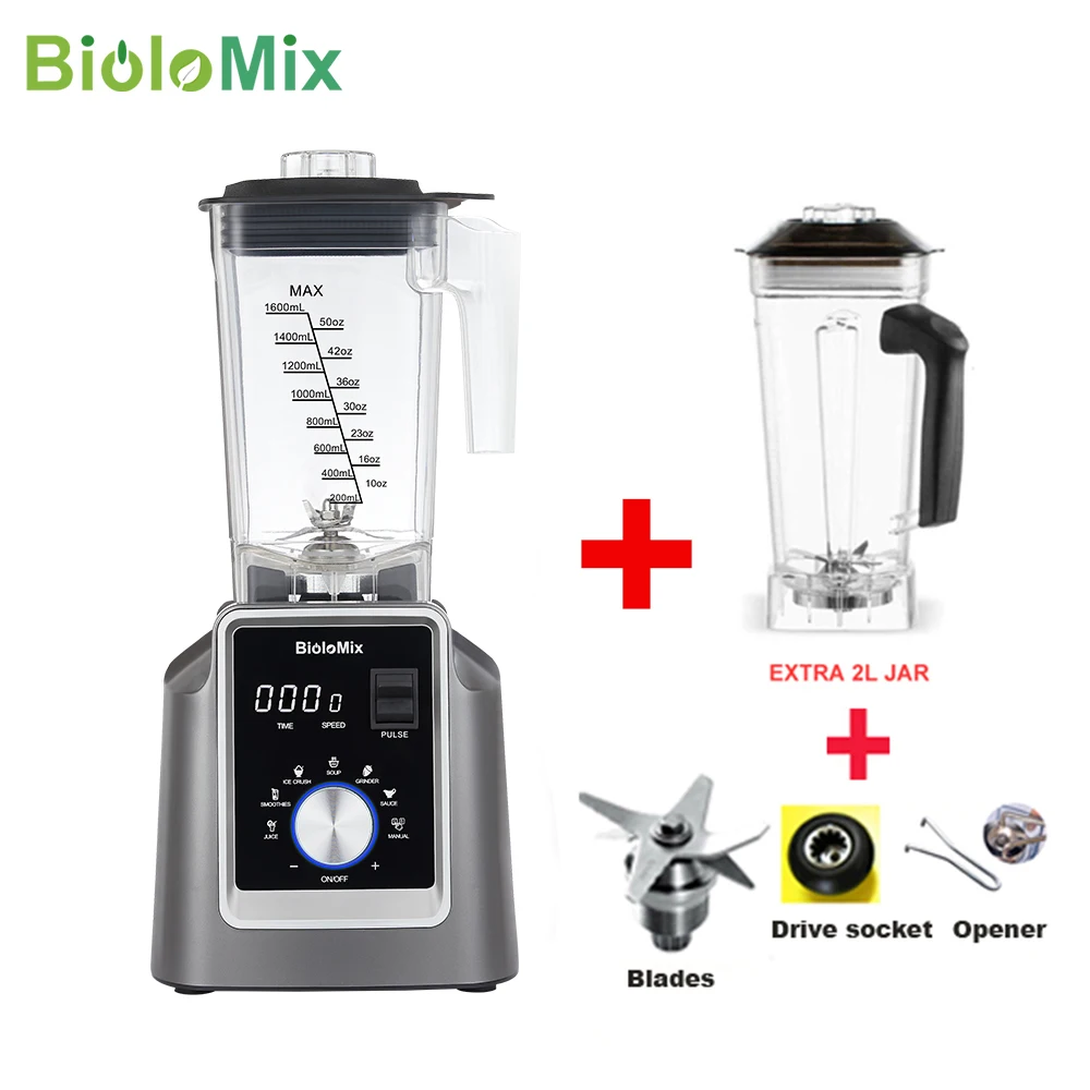 Biolomix Digital BPA FREE 2L Automatic Program Professional