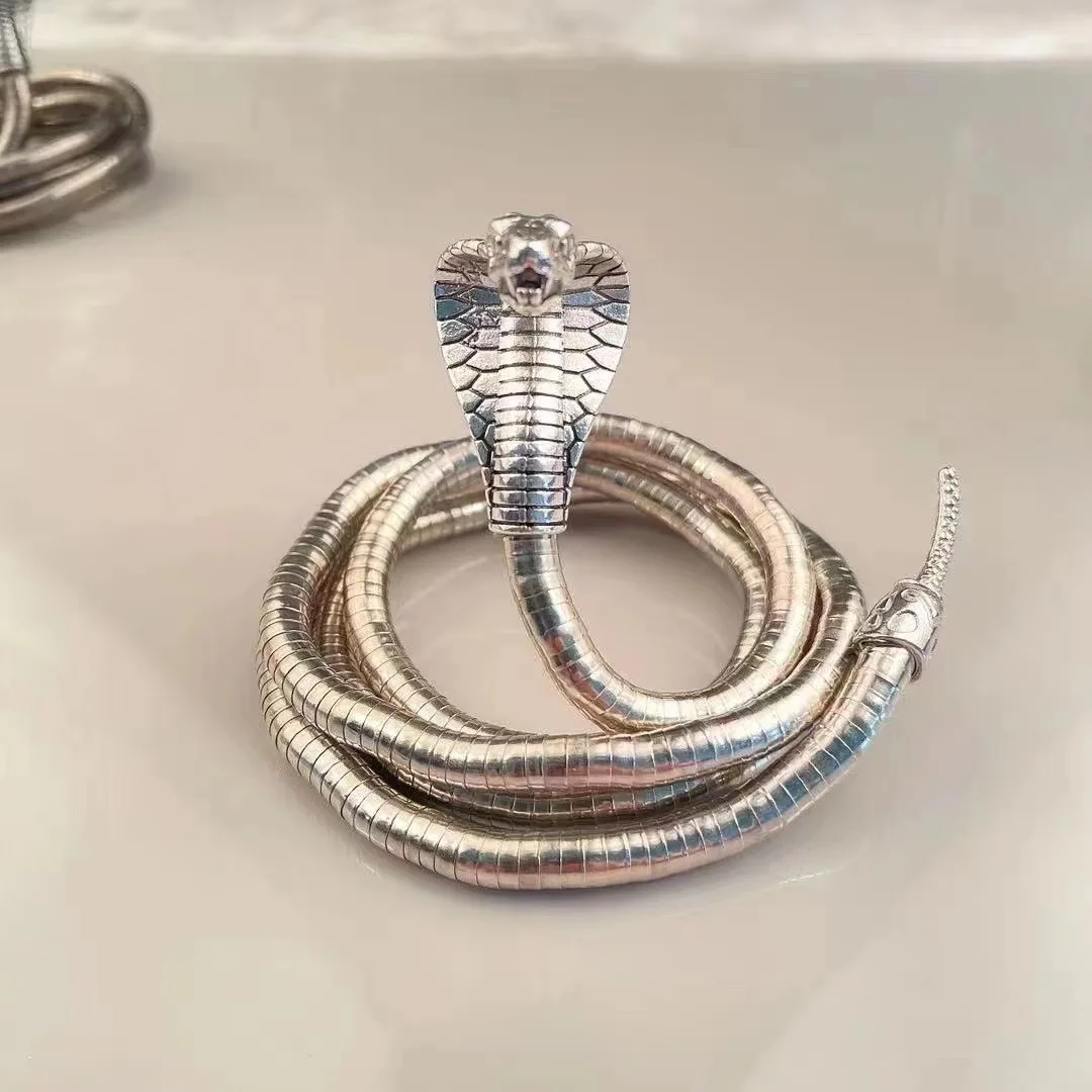 Serpentine Halskette Für Damen Modeschmuck Metallkette_voghion.com