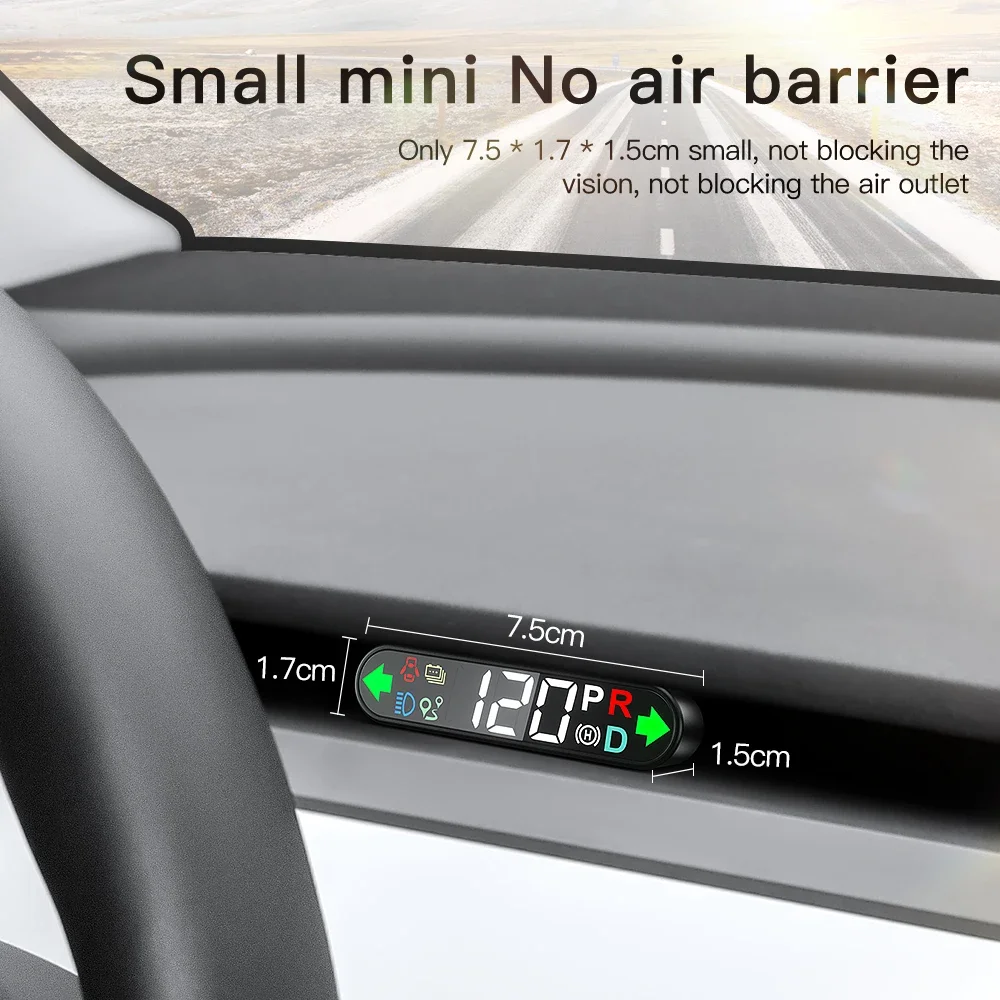 YZ HUD Head-up Display For Tesla Model 3 Model Y Dedicated Head-up Display Speedometer For TESLA Car Model3 ModelY Accessiores