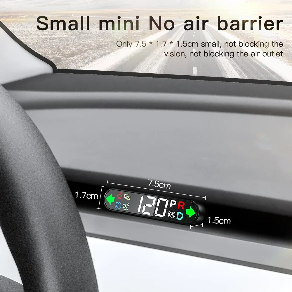 YZ HUD Head-up Display Für Tesla Modell 3 Modell Y Gewidmet Kopf-up Display Tachometer Für TESLA auto Model3 ModelY Accessiores