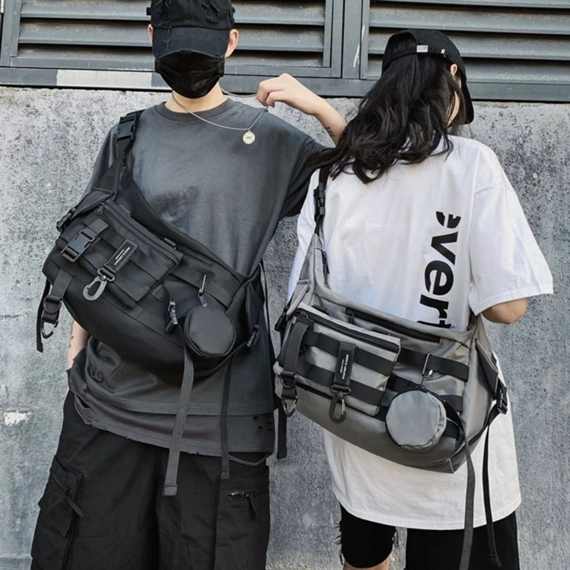 

2023 Messenger Bag Men Hanging Messenger Bag Nylon Retro Girls And Boys Outdoor Express Messenger Bag Shoulder Bag Campus Bag