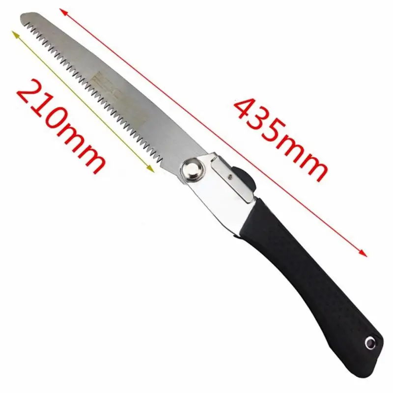 210mm Portable Folding Hand Saw for Wood Camping Dry Wood Pruning