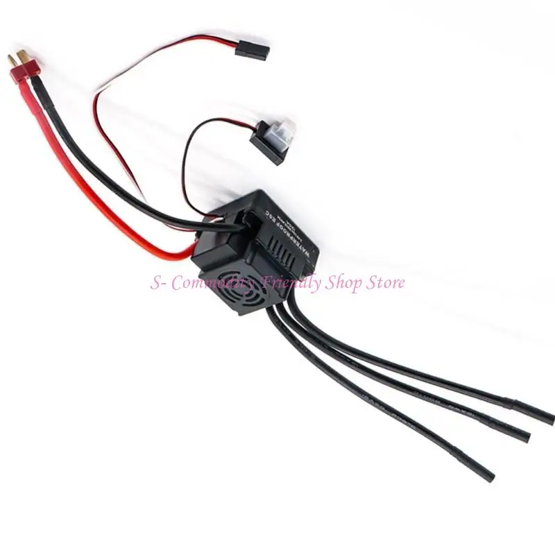 85aa 60/80/120A bürstenlosen Motor Electronic Speed ​​Controller ESC BEC 5.8 V/3A für 1/10 1/8 RC -Auto -Buggys/LKWs/Rock – Detail 9
