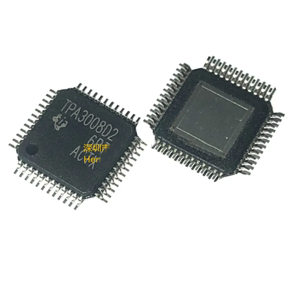 

1pcs/lot TPA3008 TPA3008D2PHPR TPA3008D2 HTQFP48