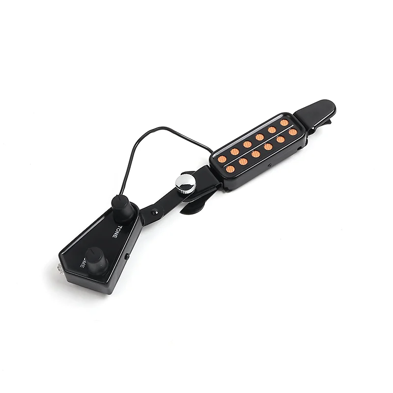 Pickup voor Akoestische Gitaar met 12 Gaten, Magnetische Transducer met Volumetoontunerkit voor de Meeste Gitaren