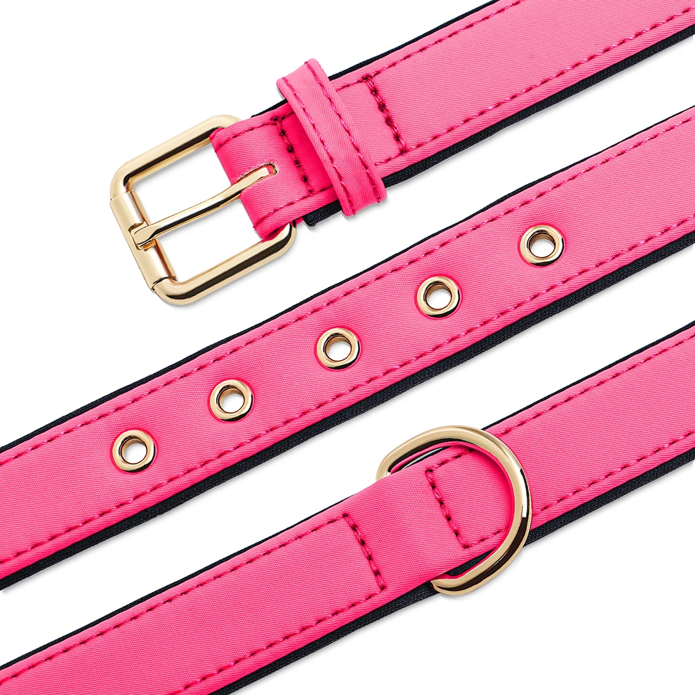 8-farbiges Hundehalsband, wasserdichte Nylon-Hundehalsbänder, Halskette, weich gepolstert, Haustier-Halskette für kleine und mittelgroße Hunde, Chihuahua-Mops, langlebig – Detail 16