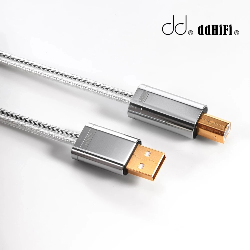 Dd Ddhifi Tc09ba (usba To Usbb) Hifi Audiophile Cable With Double