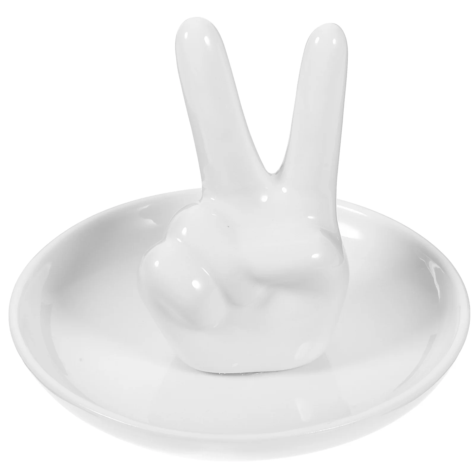 

Wedding Gesture Jewelry Tray Bride Trays Earrings Storage Dish Ceramics Necklace Organizer