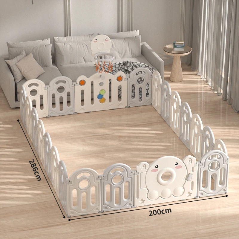 Feelbaby Plastic Indoor Safety New Children's Luxury Home Baby Fence